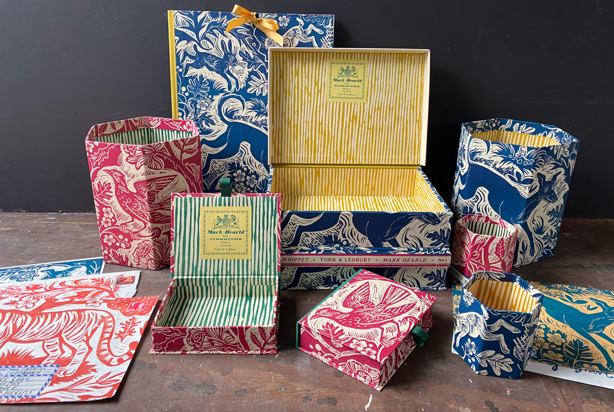 Letterpress Printed Stationery by Mark Hearld