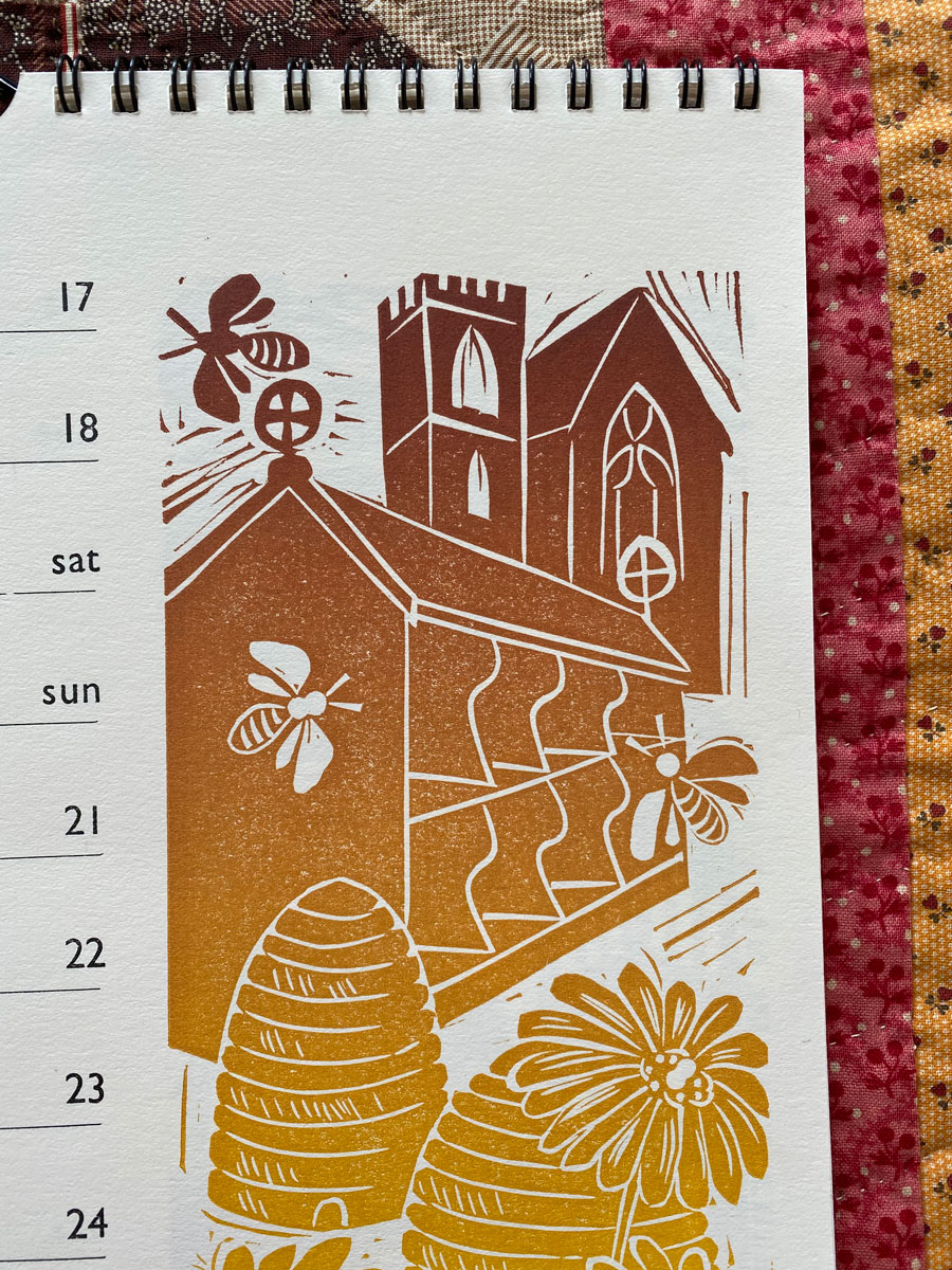 Tinsmiths ‘Ledburyshire’ Calendar June 2021: Hartpury Bee Shelter