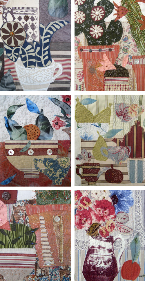 Joanna Wright Applique Cushions
