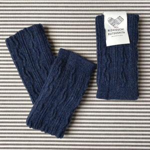 Wool Mitts - Navy - Image 2
