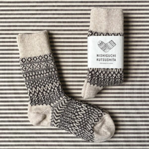 Wool Socks - Oatmeal - Image 1