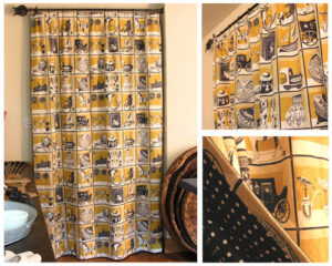 Curtain using Old Curiosity by Emily Sutton
