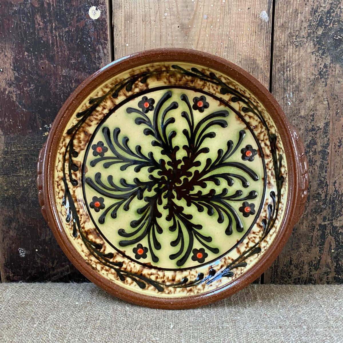 Paul Young Slipware Baking Dish Cream PYBD1 - Image 1