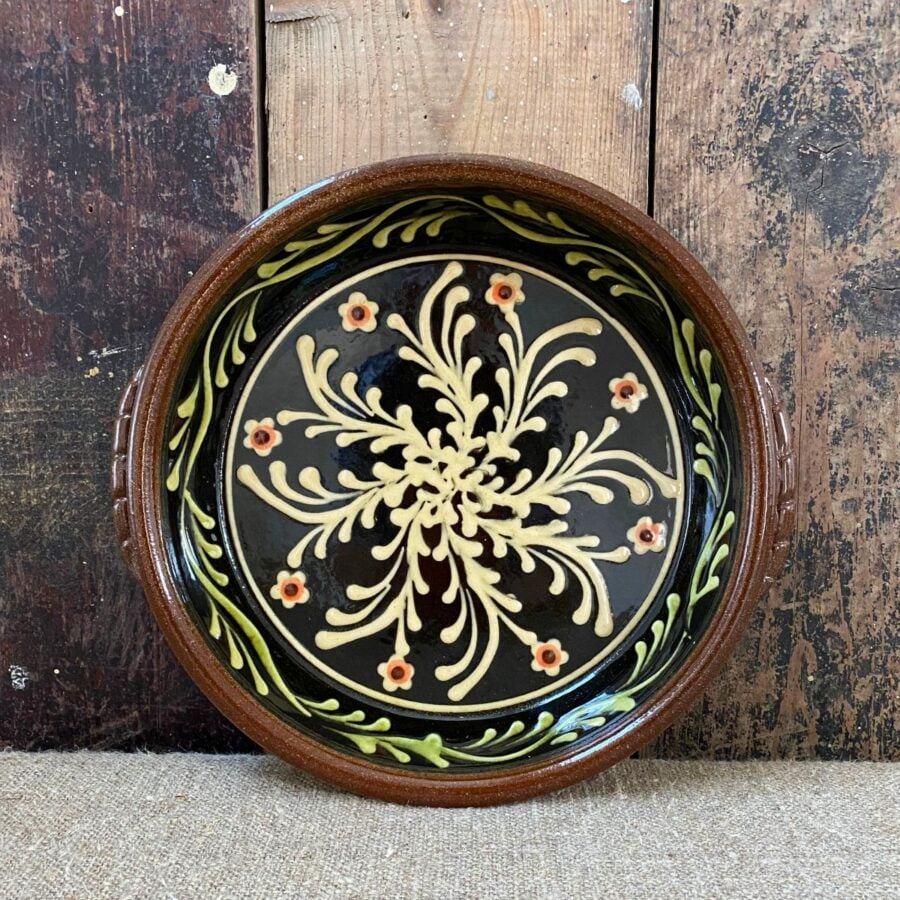 Paul Young Slipware Baking Dish Black PYBD2