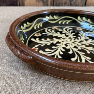 Paul Young Slipware Baking Dish Black PYBD2 - Image 2