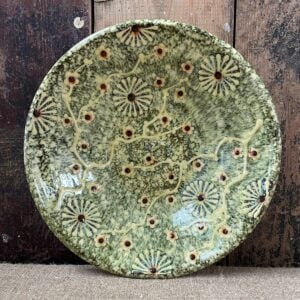 Paul Young Slipware Large Daisy Bowl PYLD2 - Image 1