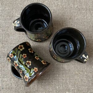 Paul Young Slipware Mugs - Black PYMU1 - Image 3