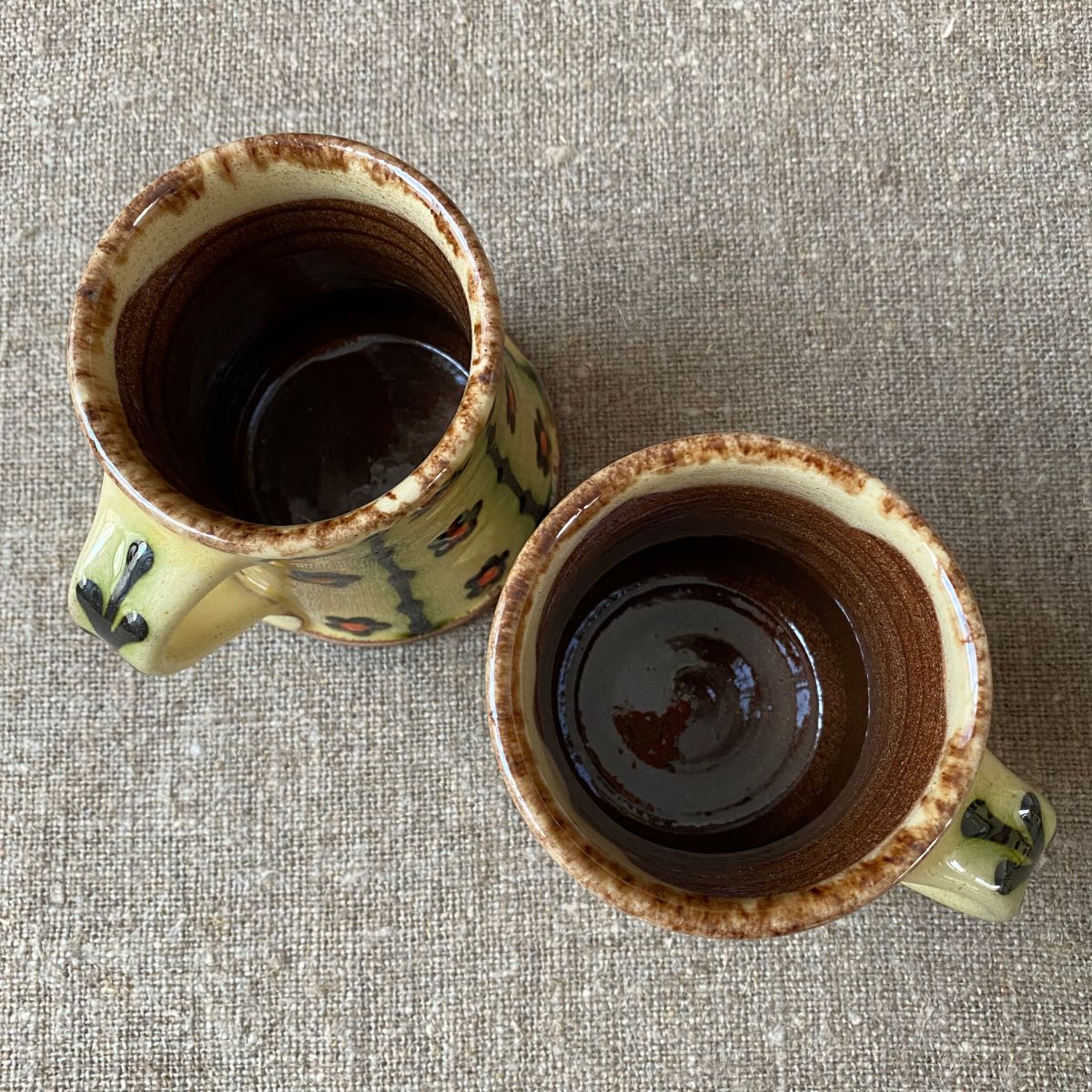 Paul Young Slipware Mugs - Cream PYMU2 - Image 3