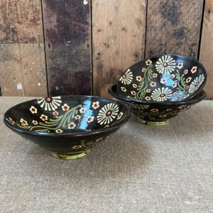 Paul Young Slipware Medium Blossom Bowl PYSD - Image 1