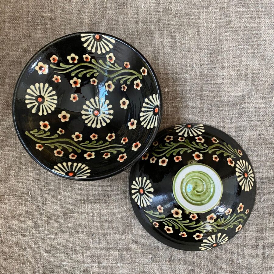 Paul Young Slipware Medium Blossom Bowl PYSD - Image 2