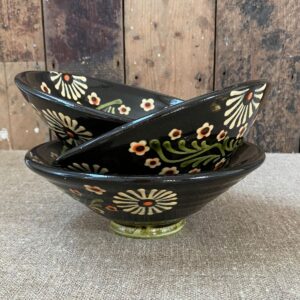 Paul Young Slipware Medium Blossom Bowl PYSD - Image 3