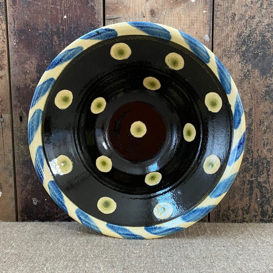 Paul Young Slipware Large Spotty Pancheon PYSP