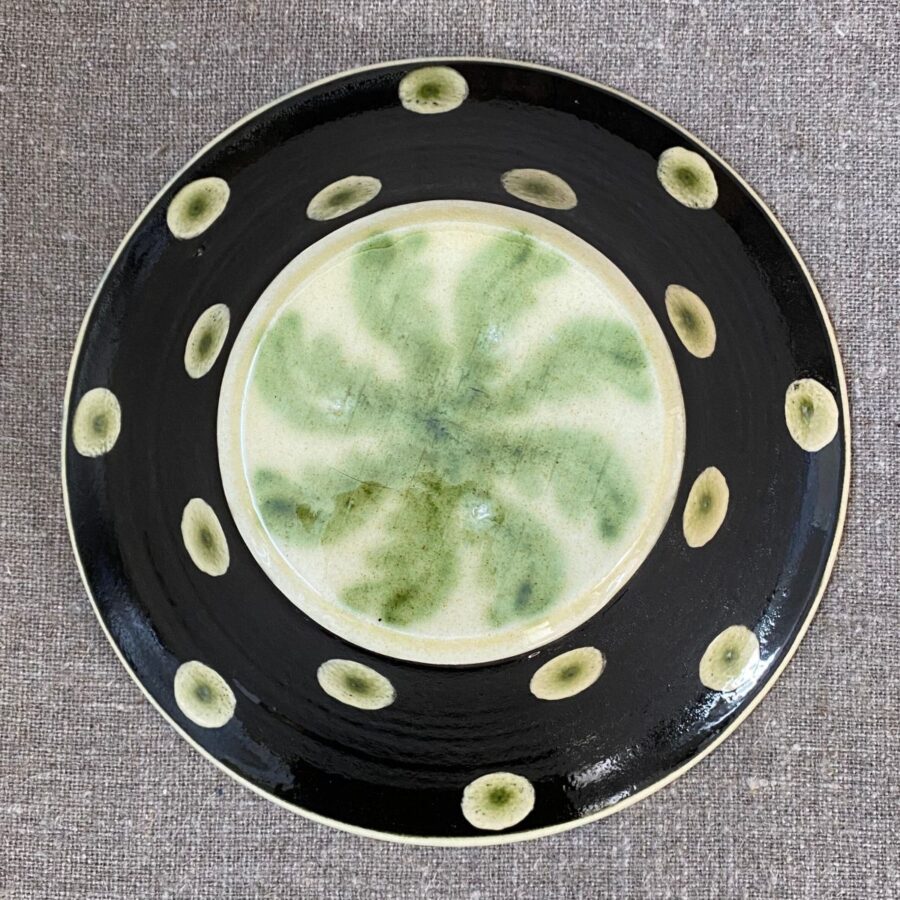Paul Young Slipware Large Spotty Pancheon PYSP - Image 3