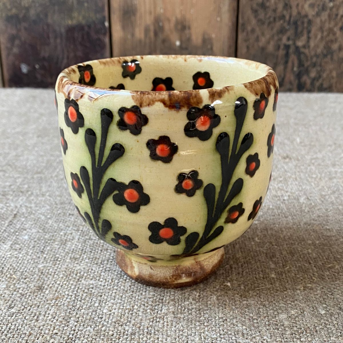 Paul Young Slipware Tea Bowl - Cream - Image 4