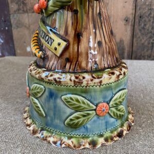 Paul Young Slipware Temptation Serpent Floral Base - Image 5