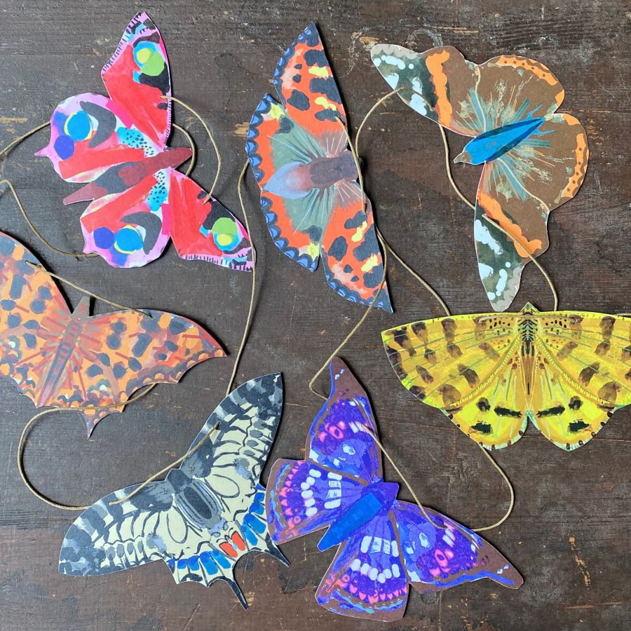 Garland - Papillon Butterflies