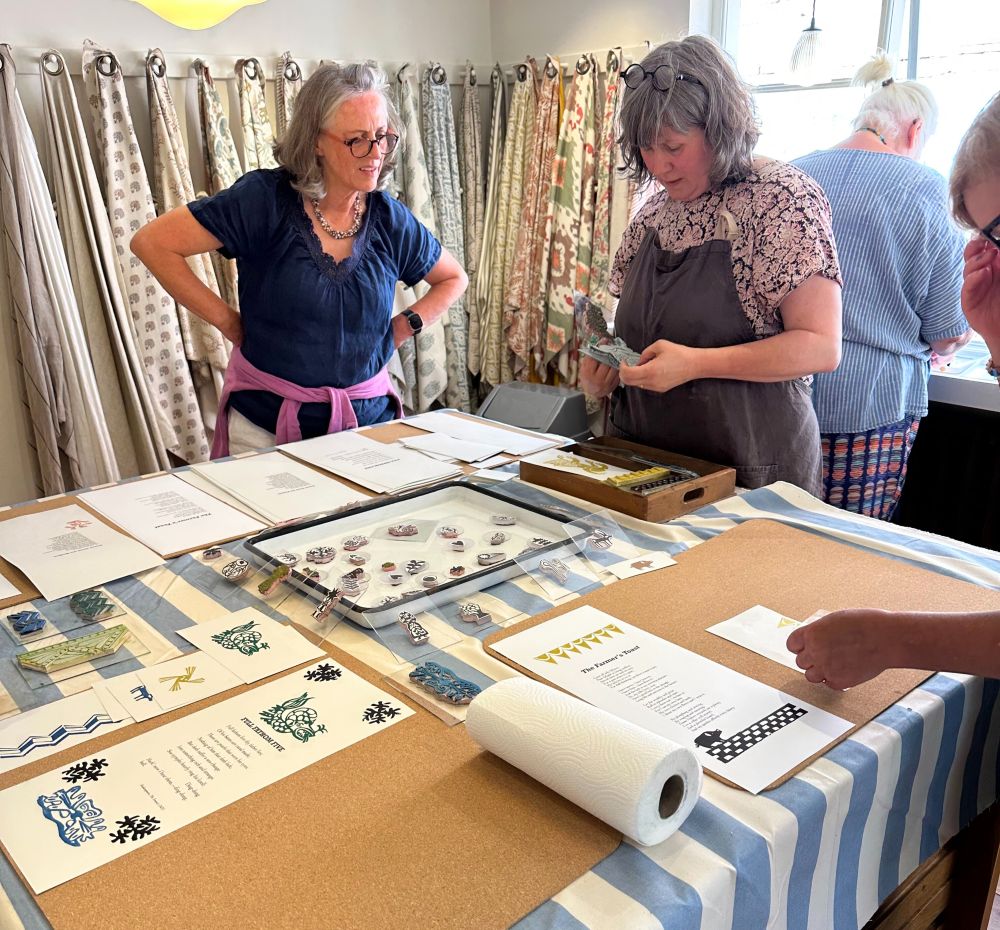 Stamp Printing Workshop with Desdemona McCannon