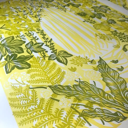 Susie Hetherington Silva Exhibiiton letterpress poster Tinsmiths