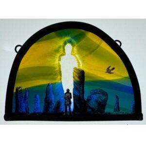 Tamsin Abbott Stained Glass - The Shining One (Study) - Image 2