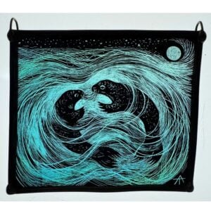 Tamsin Abbott Stained Glass - Under the Full Moon - Image 2
