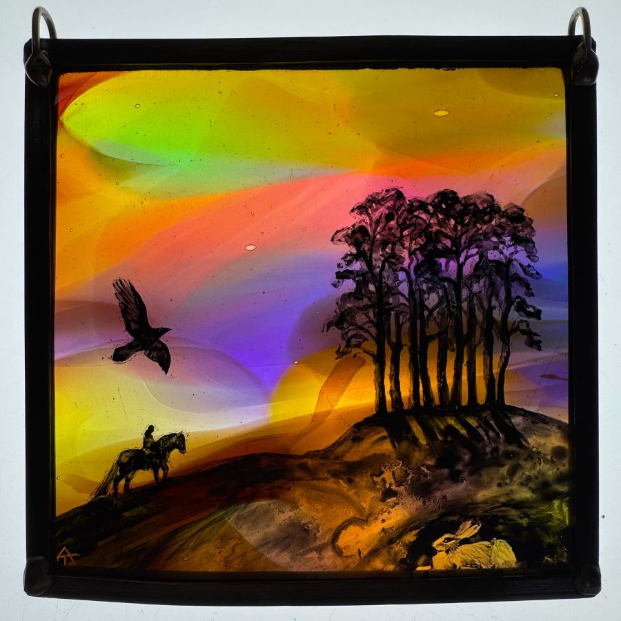 Tamsin Abbott Stained Glass - The Wanderer - Image 2