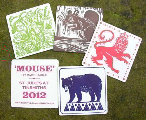 St. Jude’s Beermats for MIND 2012