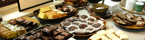 Refreshments at Tinsmiths exhibition opening