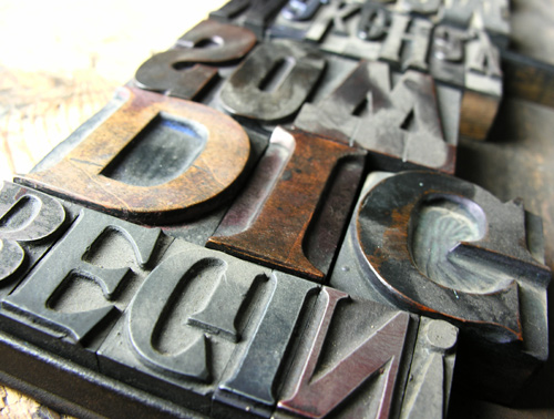 2011 Tinsmiths Calendar Print blocks