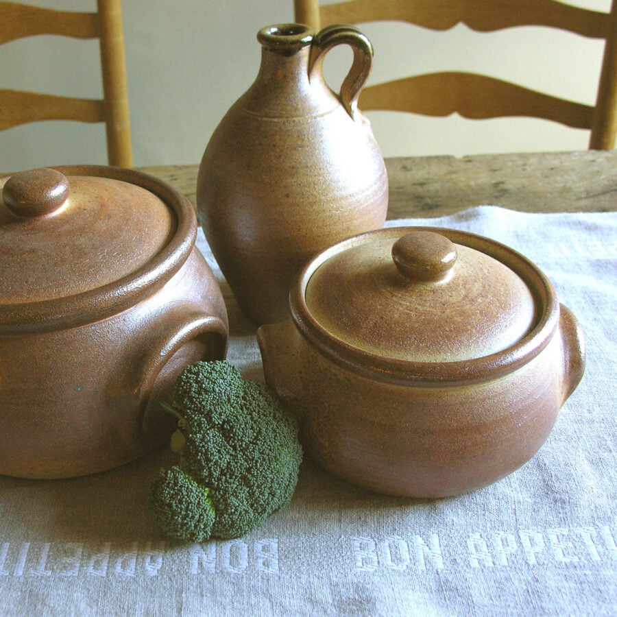Muchelney Pottery - Squat Casserole Dish - Image 3