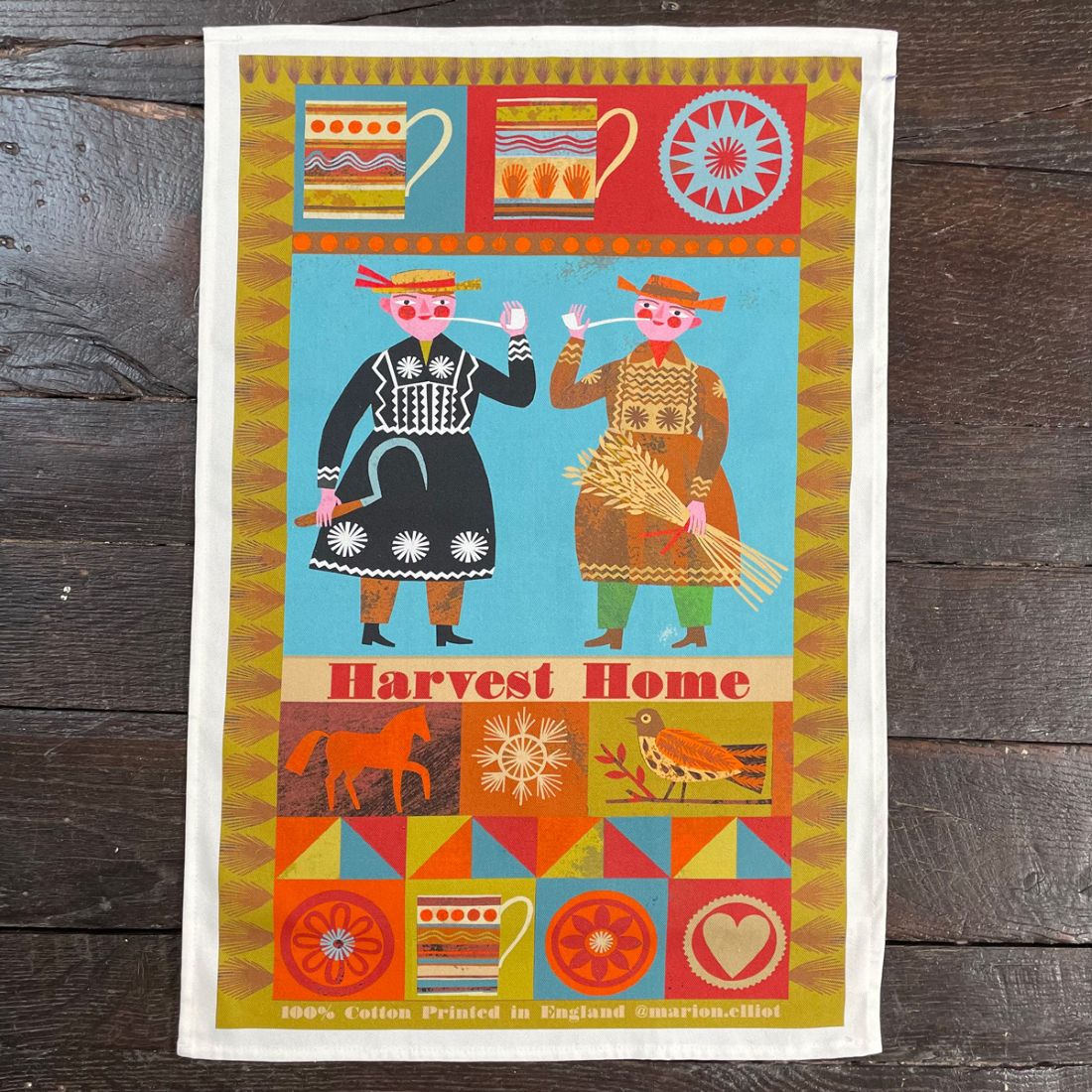 Marion Elliott Tea Towel
