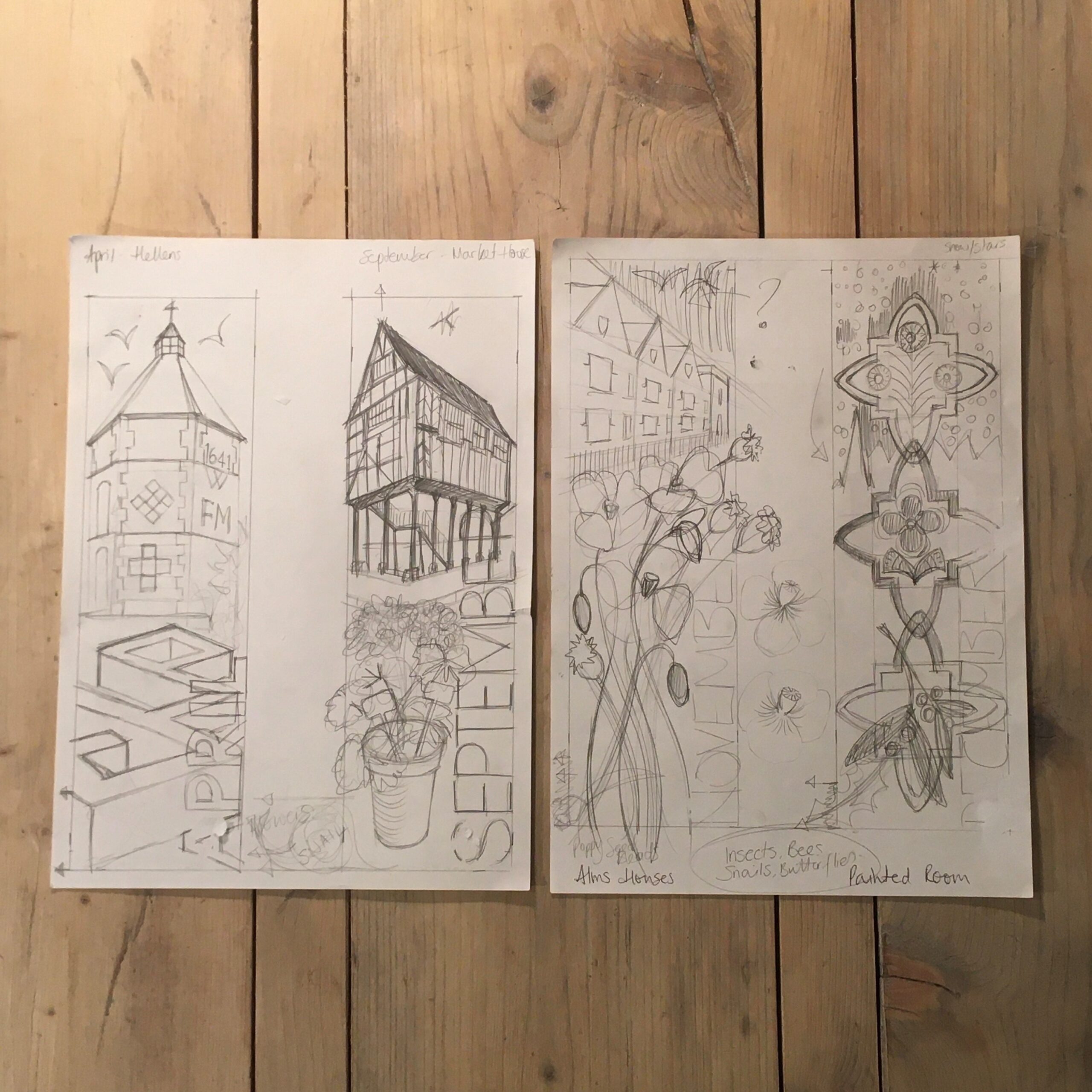 Early sketches