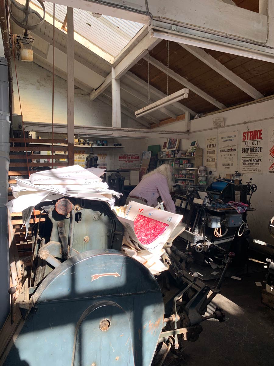 Martin Clark Tilley Printing Ledbury Heidelberg Letterpress