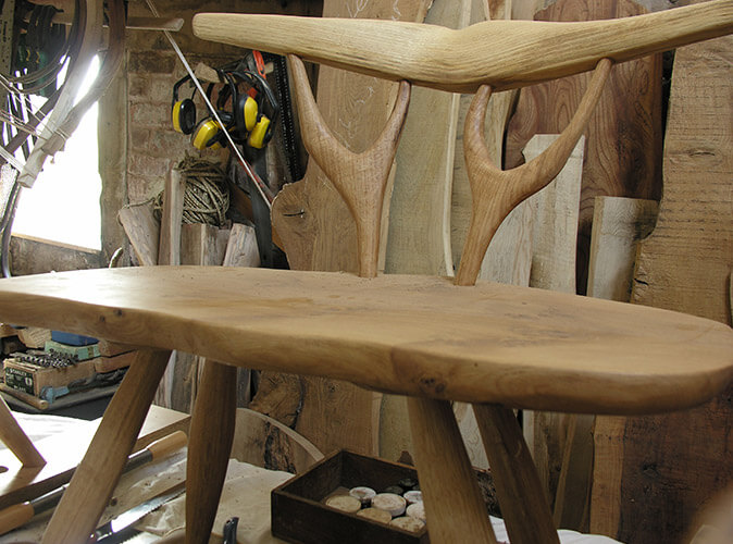 A piece just ready for the finishing touches, April 2014