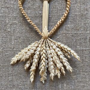 Corn Dolly Carol Partridge Wheat weaver Tinsmiths Ledbury