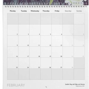 Angie Lewin 2026 Watercolour Wall Calendar Tinsmiths Ledbury