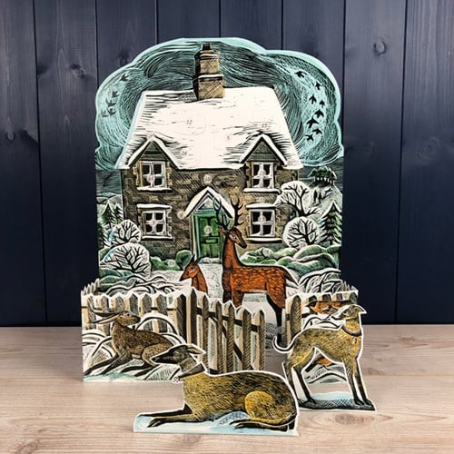 Christmas Cottage Advent Calendar - Image 4