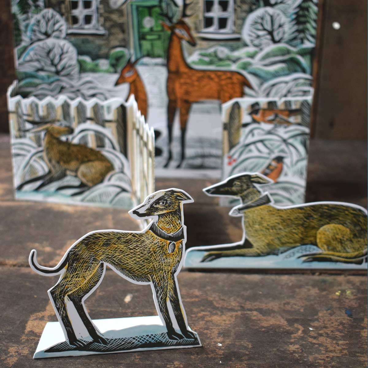 Christmas Cottage Advent Calendar - Image 2