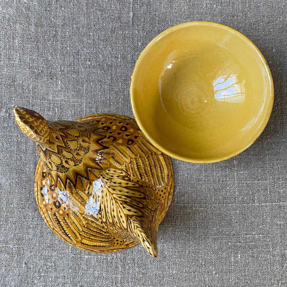 Carole Glover Slipware Ceramics Tinsmiths Ledbury