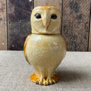 Carole Glover Owl Jug - Barn Owl Large CGLO1 - Image 5
