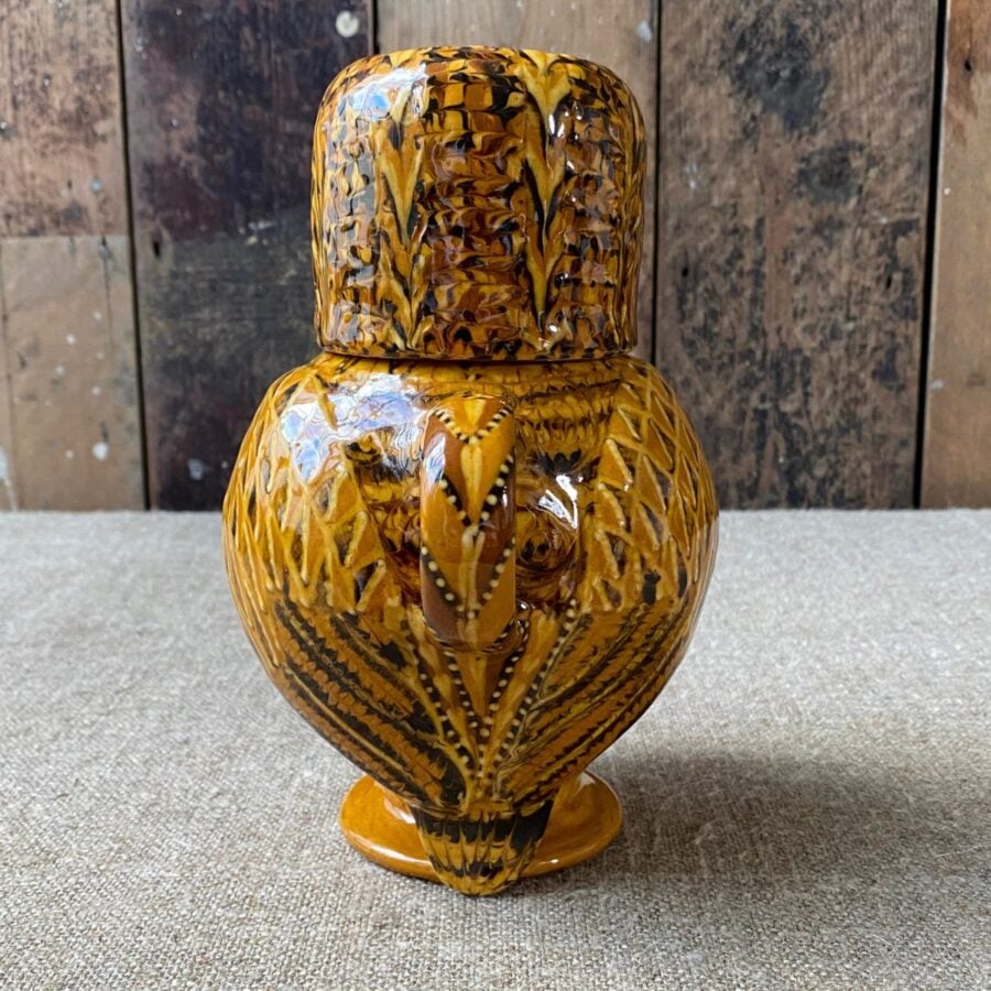 Carole Glover Owl Jug - Short Ear Owl Large CGLO7 - Image 4
