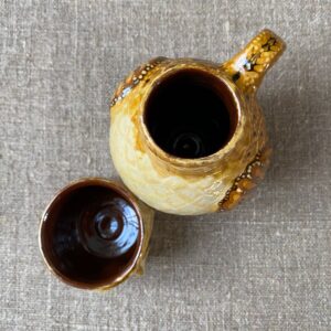 Carole Glover Owl Jug - Barn Owl Small CGSO3 - Image 3