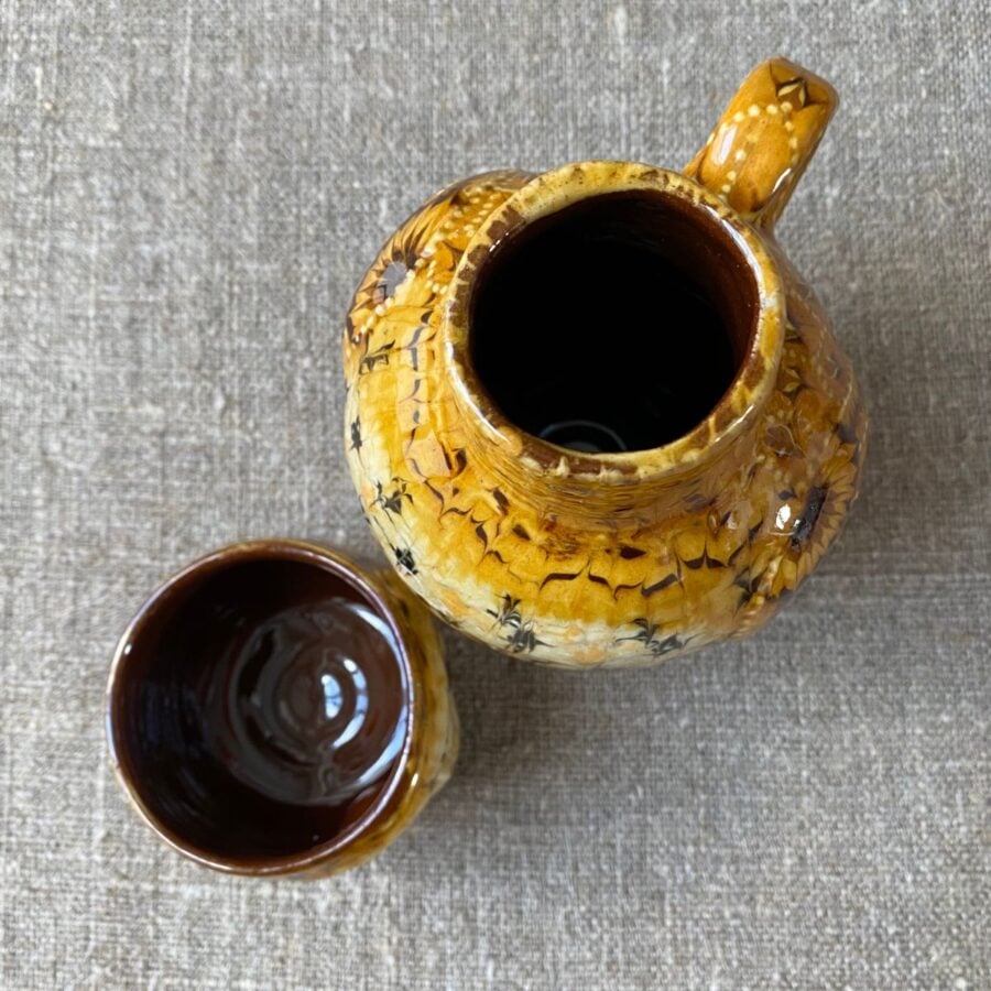 Carole Glover Owl Jug - Short Ear Owl Small CGSO8 - Image 3