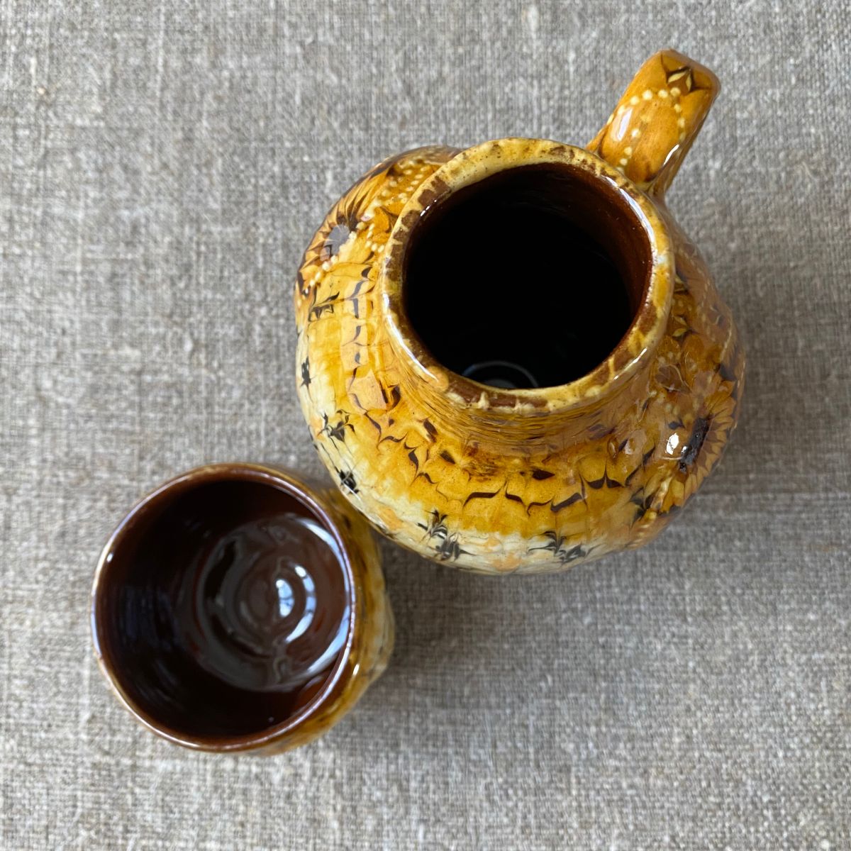 Carole Glover Owl Jug - Short Ear Owl Small CGSO8 - Image 3