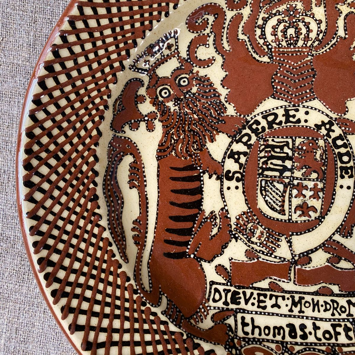 Carole Glover Slipware Ceramics Tinsmiths Ledbury