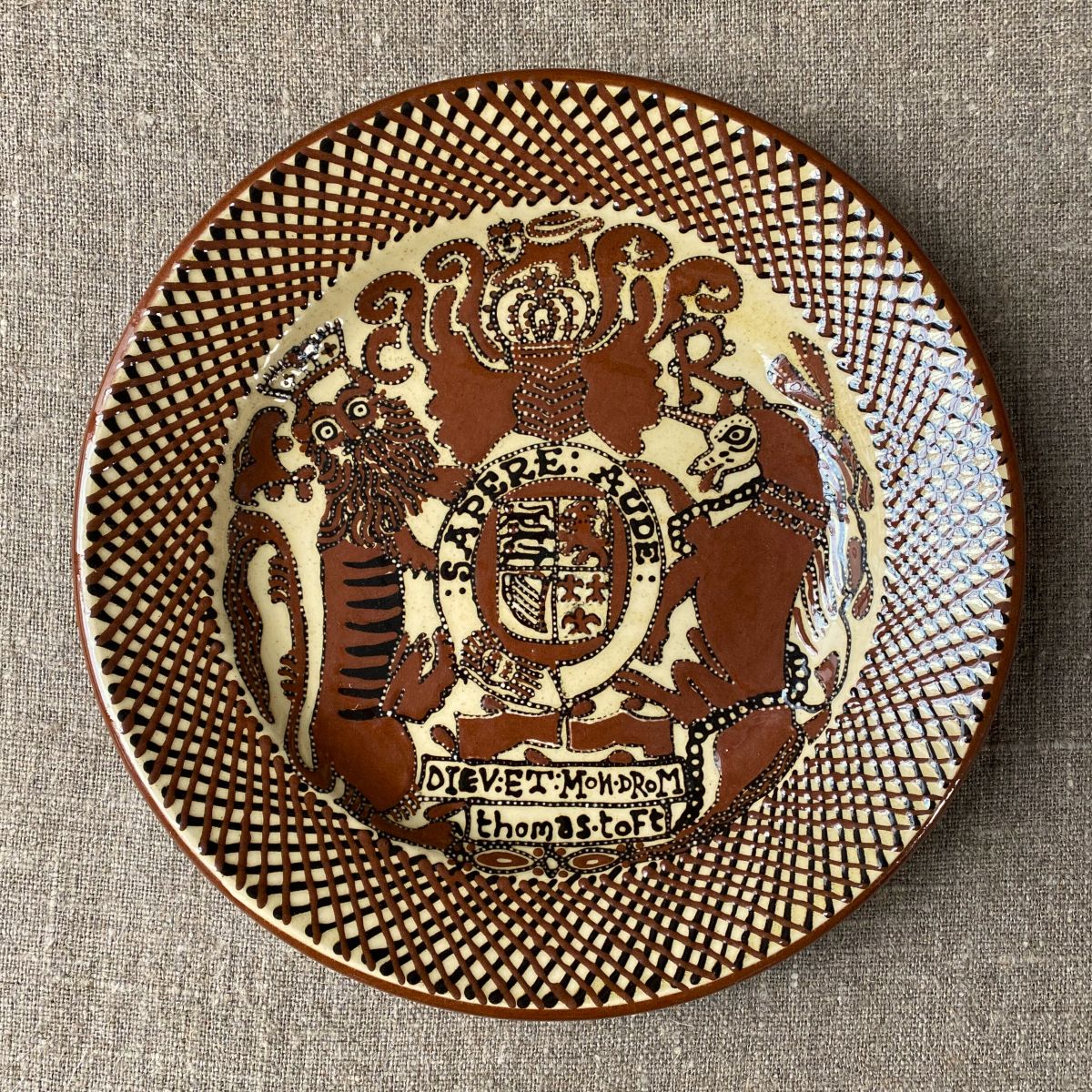 Carole Glover Slipware Ceramics Tinsmiths Ledbury