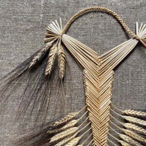 Corn Dollies Carol Partridge Wheat Weaver Tinsmiths Ledbury