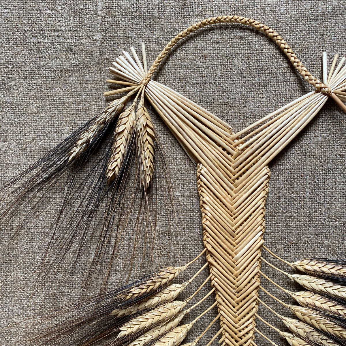 Corn Dollies Carol Partridge Wheat Weaver Tinsmiths Ledbury
