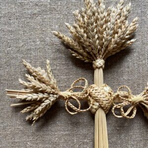 Corn Dollies Carol Partridge Wheat Weaver Tinsmiths Ledbury