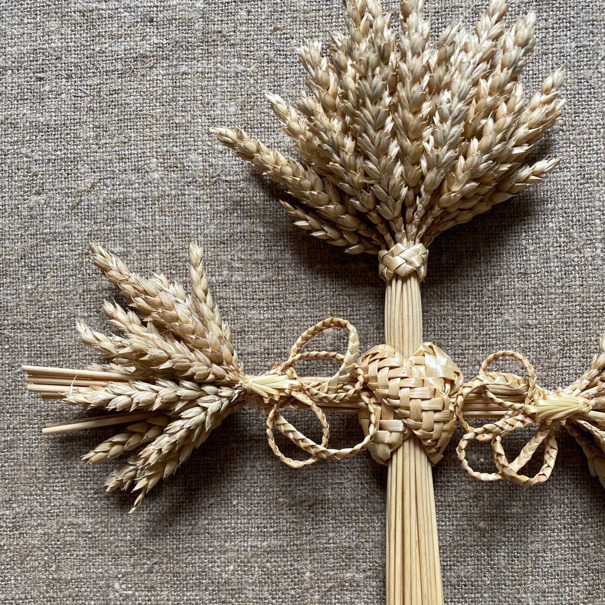 Corn Dollies Carol Partridge Wheat Weaver Tinsmiths Ledbury