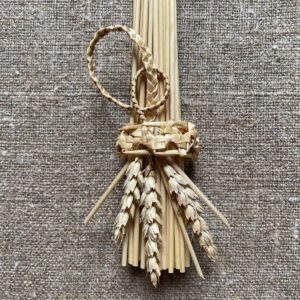 Corn Dollies Carol Partridge Wheat Weaver Tinsmiths Ledbury